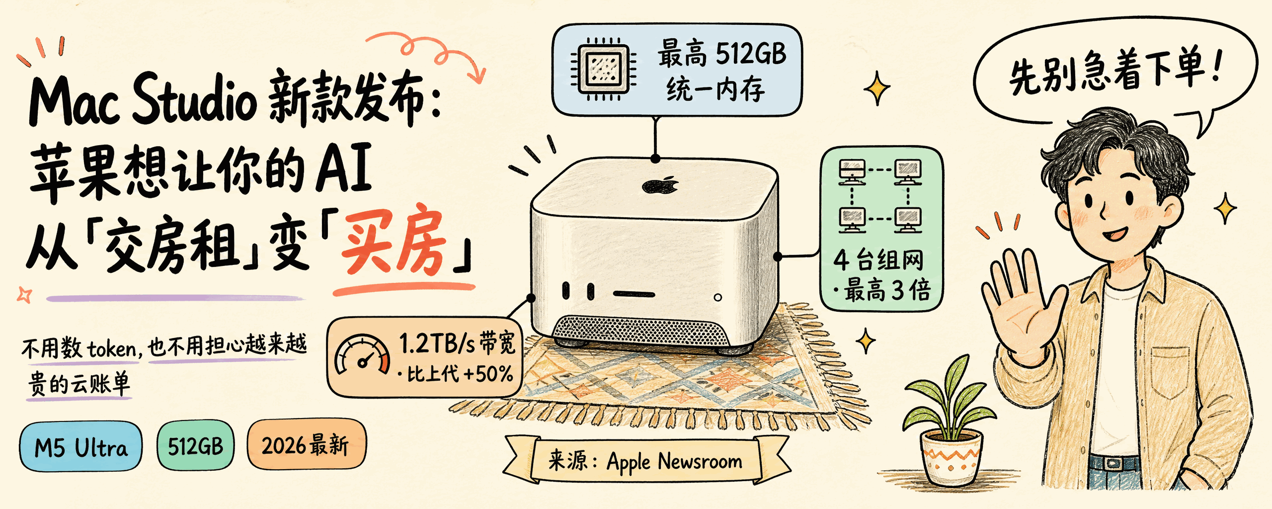 给AI交房租,不如给AI买房