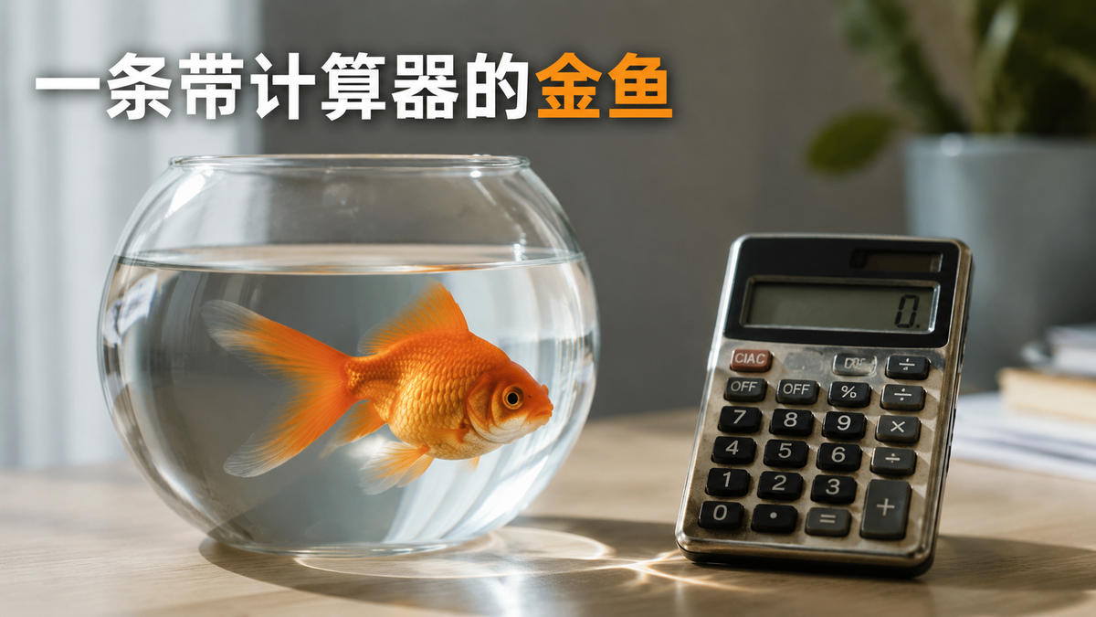 一条带计算器的金鱼