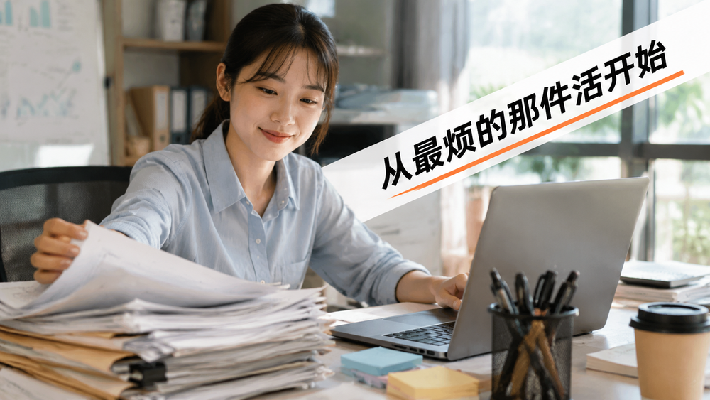 从你最烦的那件活开始