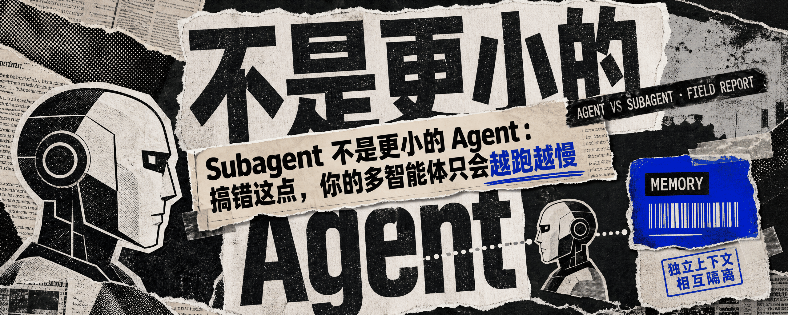 封面:不是更小的 Agent