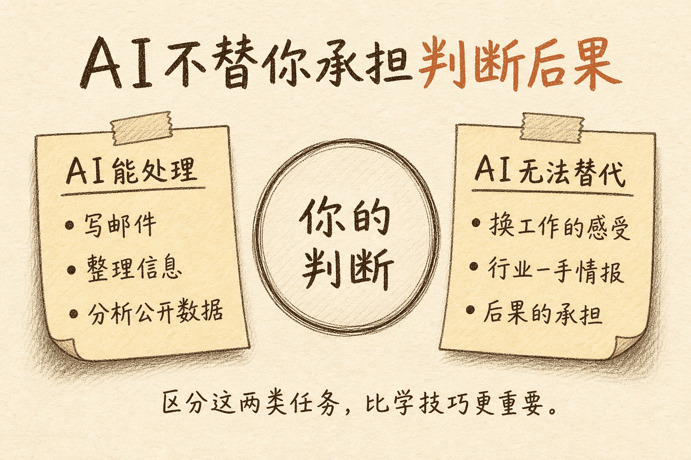 AI不替你承担判断后果
