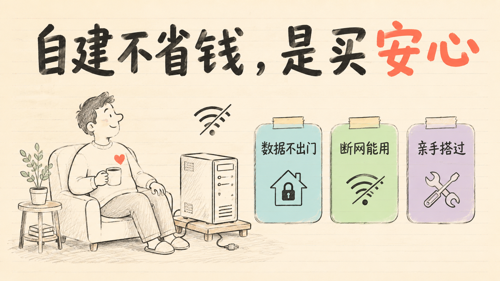 自建不省钱，是买安心