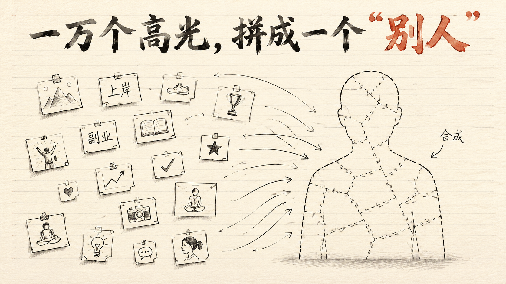 一万个高光,拼成一个"别人"