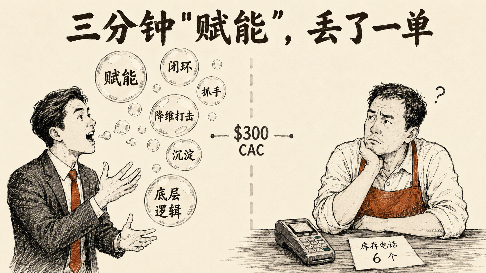 三分钟"赋能"，丢了一单