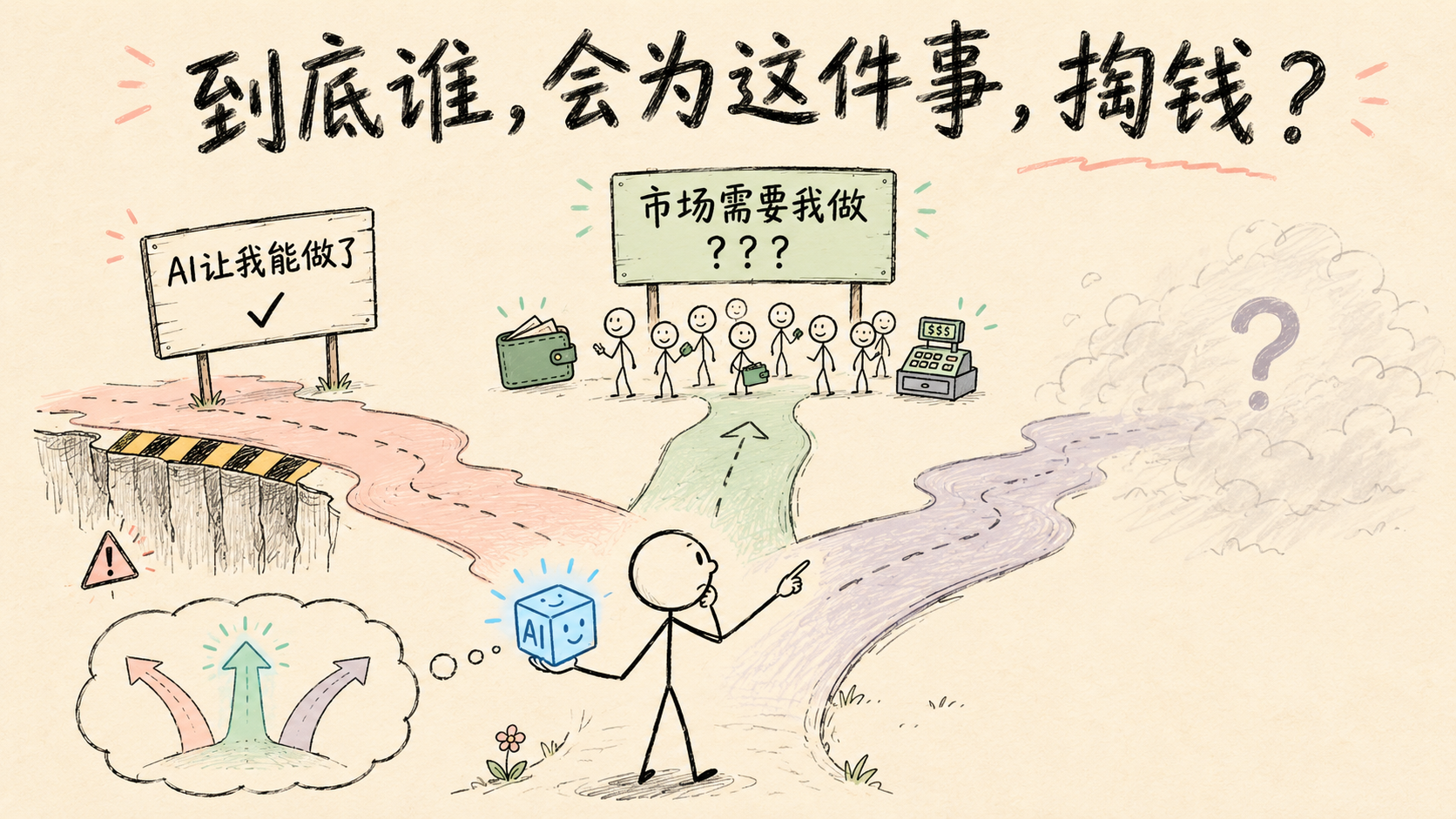 那个 AI 答不了的问题:到底谁,会为这件事,掏钱?
