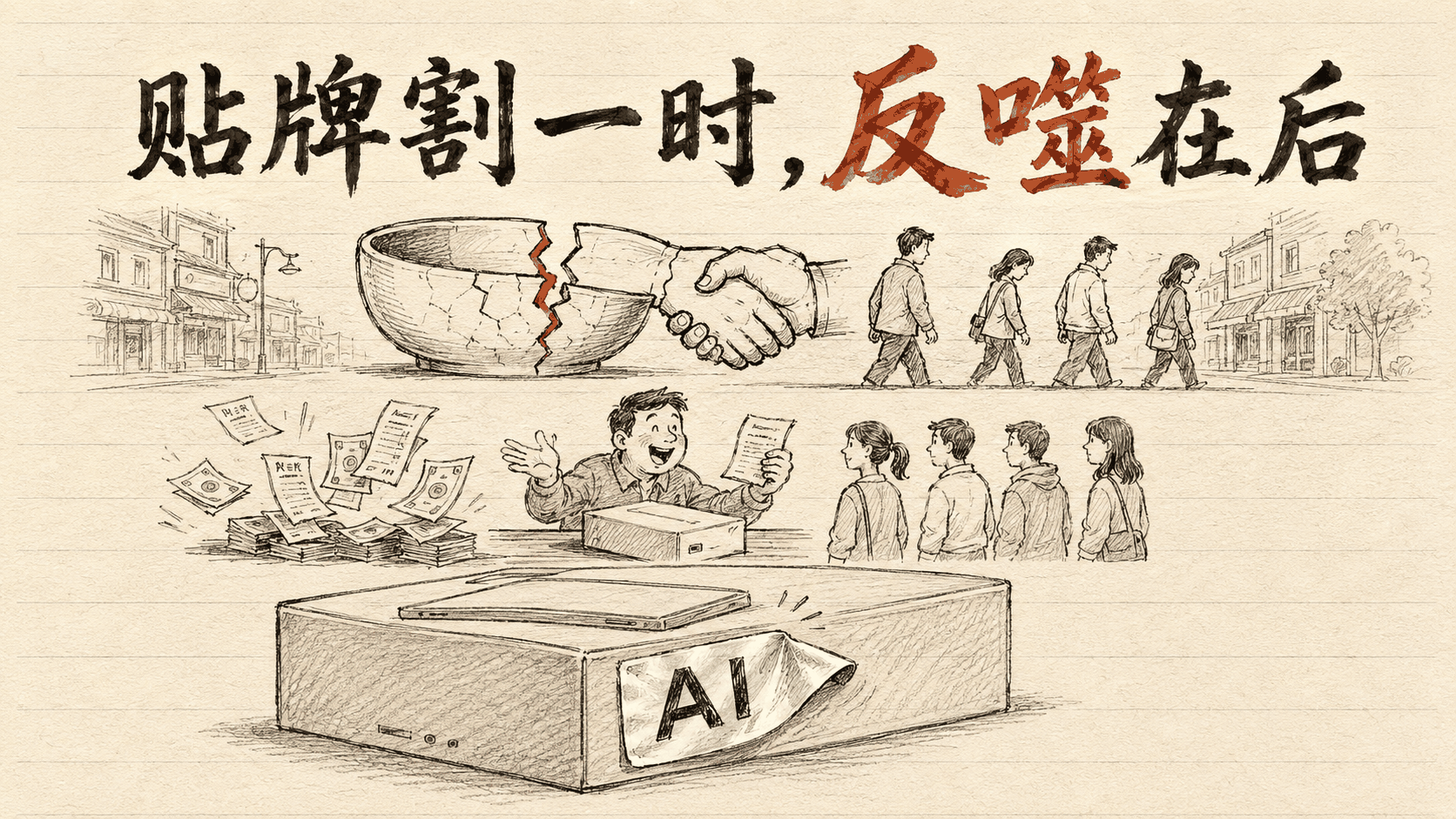 贴牌割一时，反噬在后