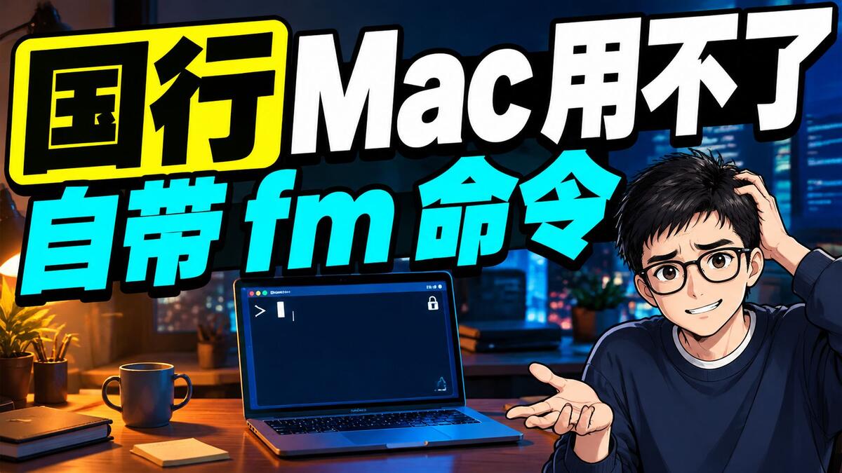 苹果给 Mac 装了 fm 命令，国行 Mac 实测用不了