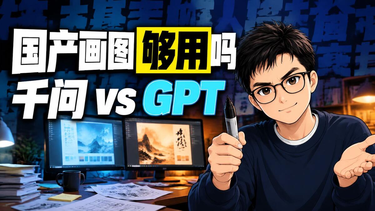 千问对决GPT Image 2.5：20题实测谁赢