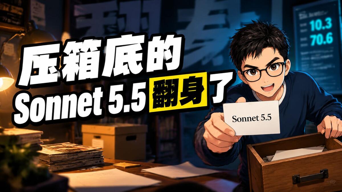 Claude Sonnet 5.5：终端跑分10涨到70，同价省三成