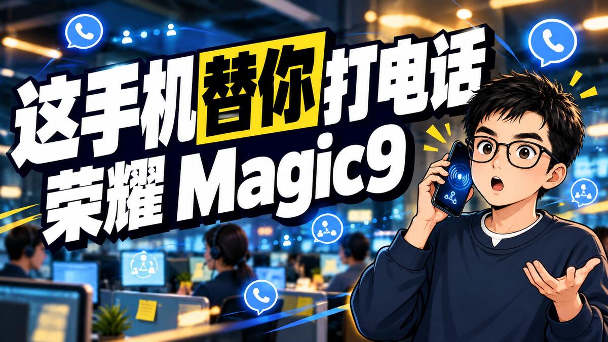 荣耀 Magic9 替你打客服排队：千问出脑子它出手脚，付钱那步它停了