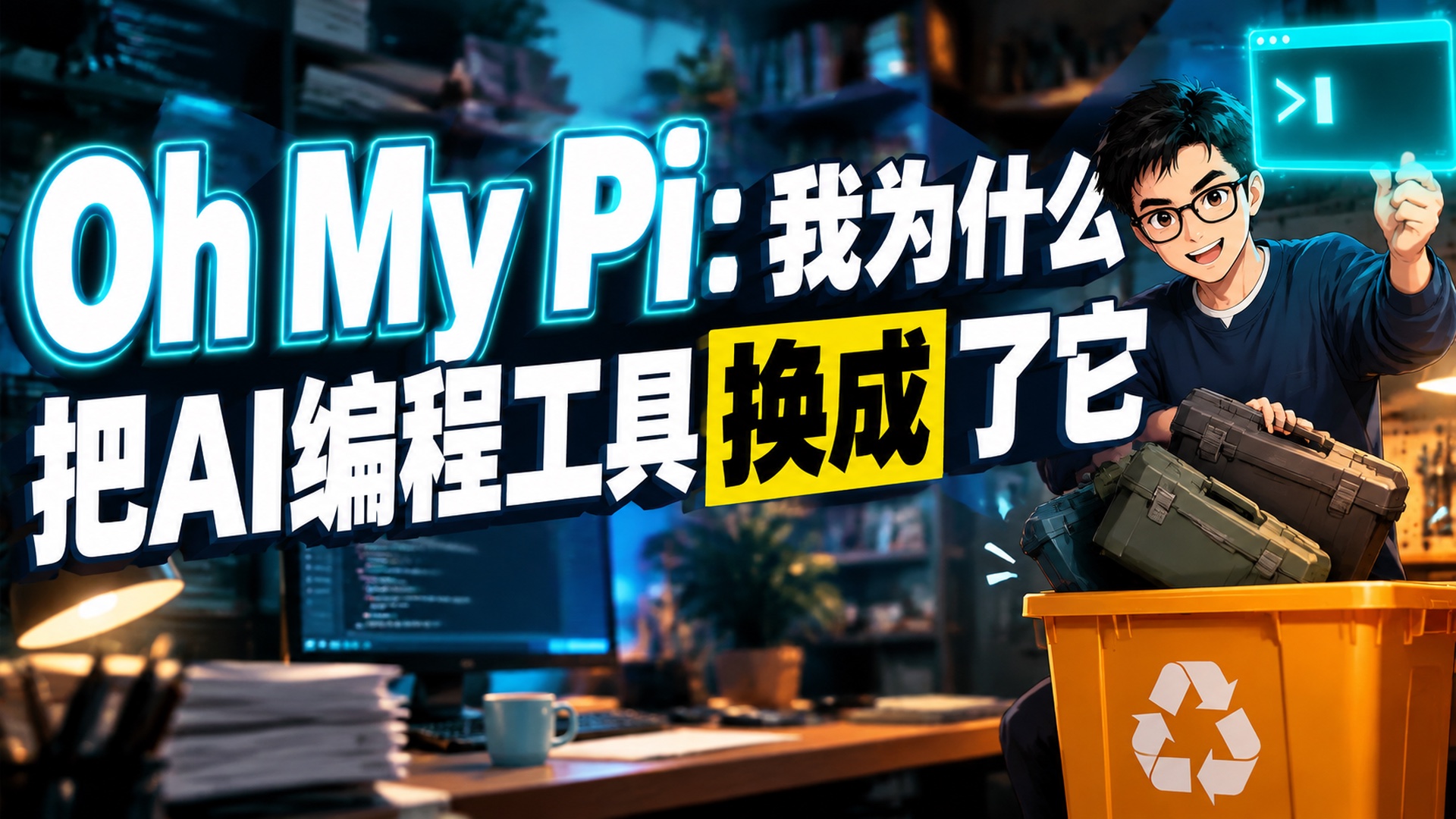 Oh My Pi 实测：我为什么把AI编程工具换成了它