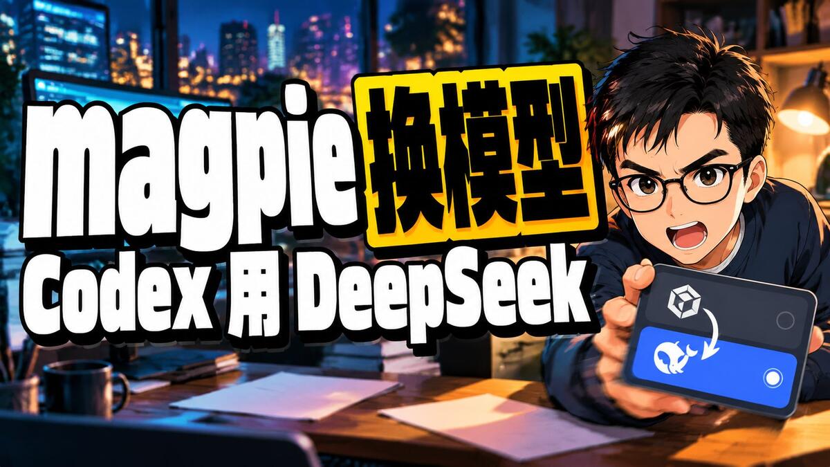对比CC Switch：magpie一键换模型，三个限制