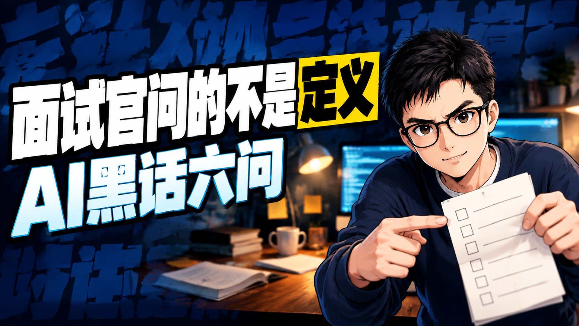 AI 六个黑话，面试官要的不是定义，是你真干过