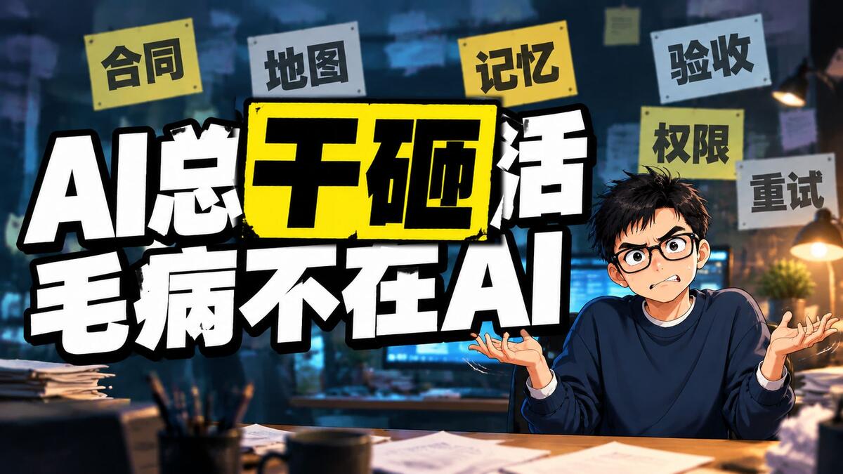 AI助手总干砸活？毛病可能不在AI身上